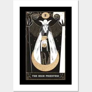 The High Priestess Tarot Card Posters and Art